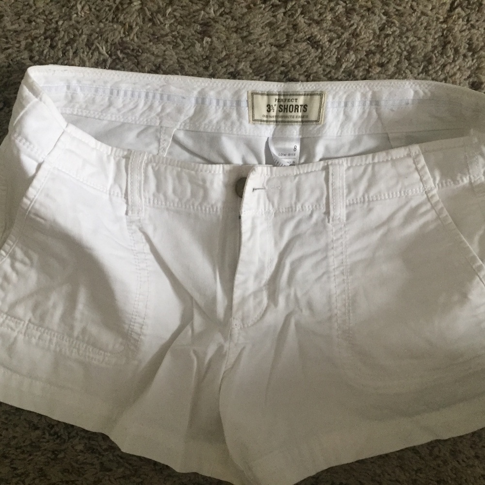 White shorts